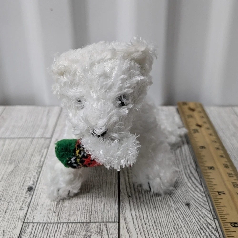 Ty Presents White Stuffed Animal with Multicolor Toy